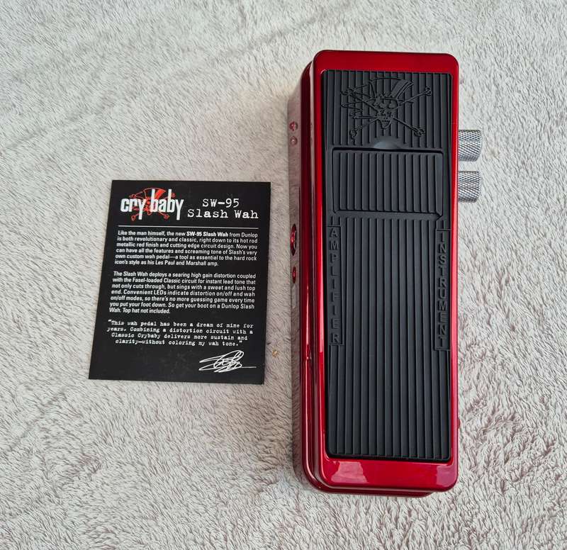 Dunlop SW-95 Slash Signature Wah Pedal