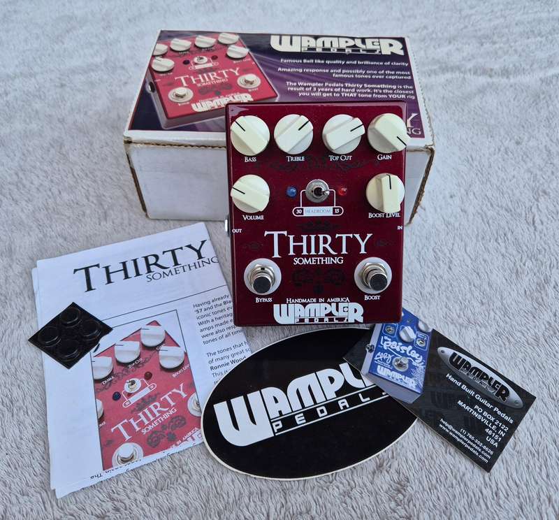 Wampler Thirty Something Vintage Overdrive Guitar Pedal