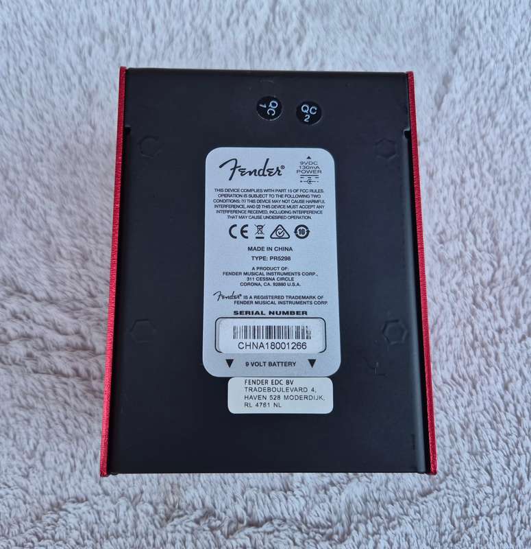 Fender Santa Ana Overdrive Guitar Pedal