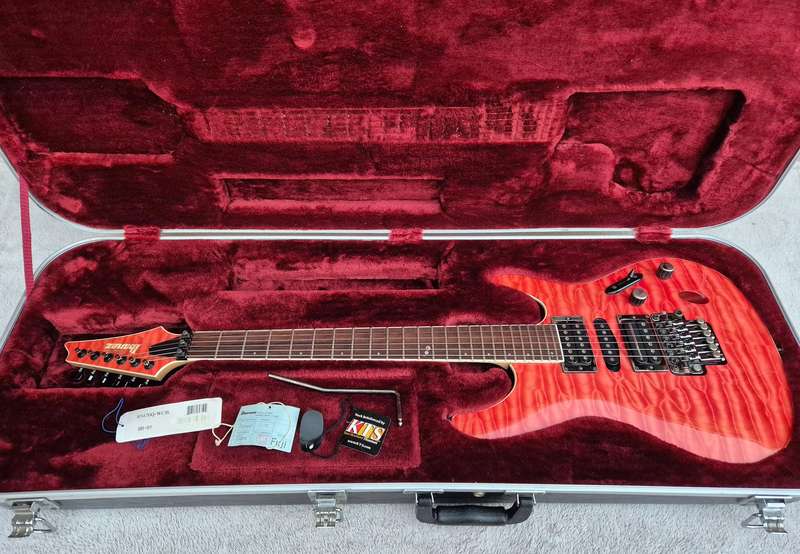 Ibanez MIJ Prestige S5470Q-WCB S-Series