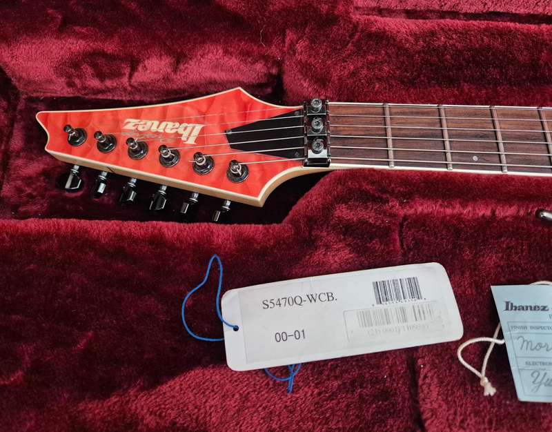 Ibanez MIJ Prestige S5470Q-WCB S-Series