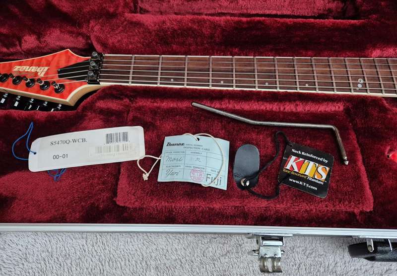 Ibanez MIJ Prestige S5470Q-WCB S-Series