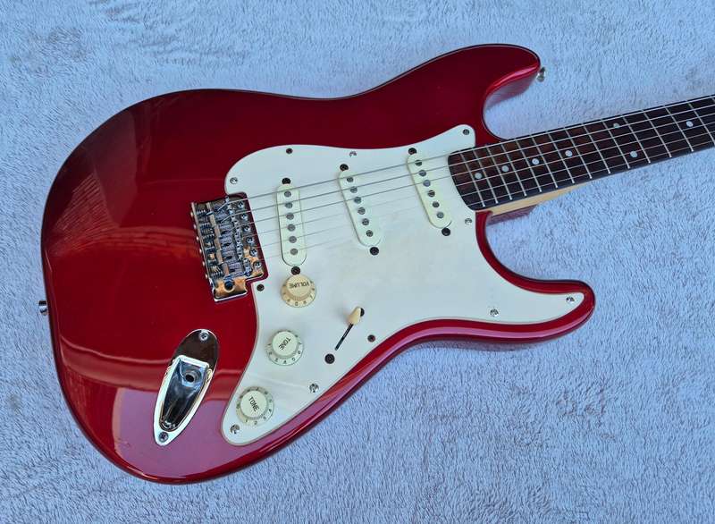 1996 Korean Squier Stratocaster Guitar