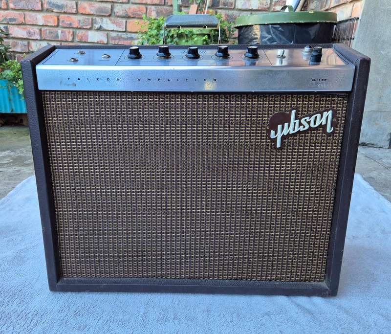 Vintage 1961 Gibson Falcon GA 19 Valve Guitar Amp