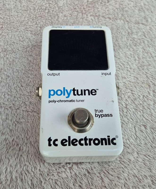 TC Electronics PolyTune Guitar Tuner Pedal