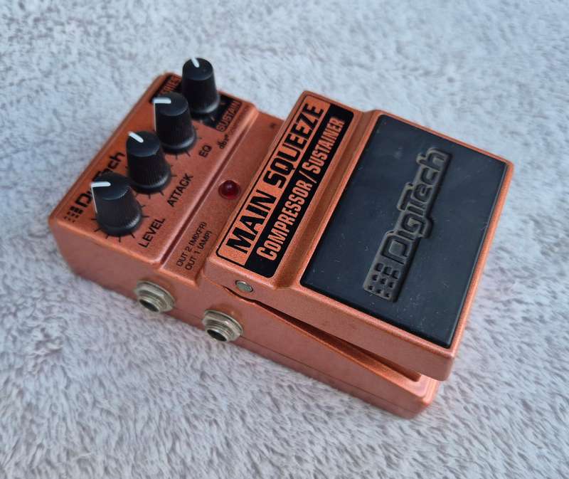 Digitech Main Squeeze Compressor/Sustainer Guitar Pedal