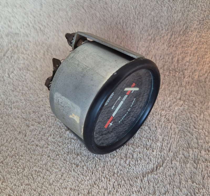 Vintage Jaeger Voltmeter Automotive Gauge