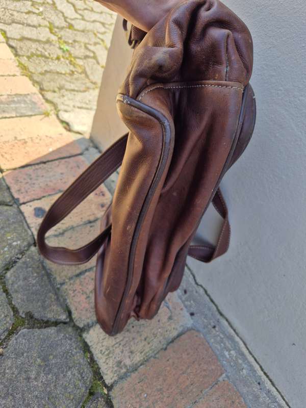 Premium Leather Diaper Bag - Waterproof - Stylish
