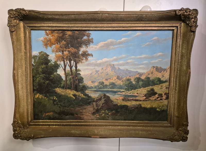 Original Landscape Oil Painting by Titta Fasciotti (T Scotty)