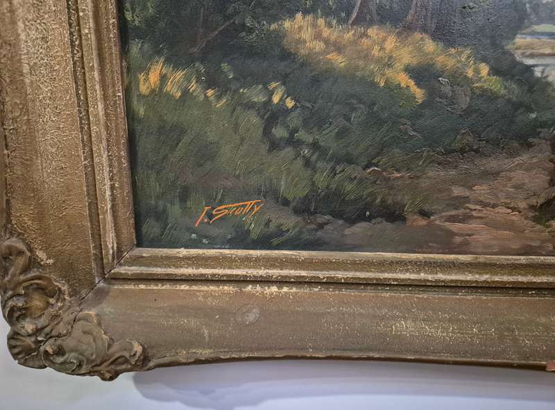 Original Landscape Oil Painting by Titta Fasciotti (T Scotty)