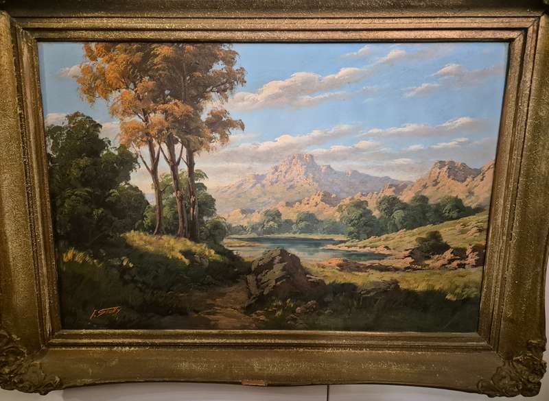Original Landscape Oil Painting by Titta Fasciotti (T Scotty)