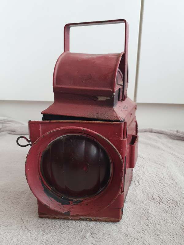 Vintage Railway SAR Train Lamp