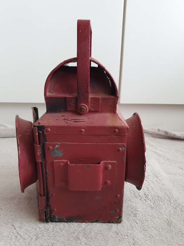 Vintage Railway SAR Train Lamp
