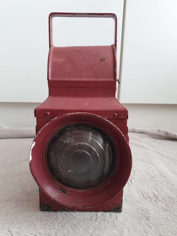 Vintage Railway SAR Train Lamp