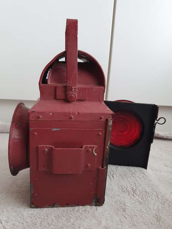 Vintage Railway SAR Train Lamp