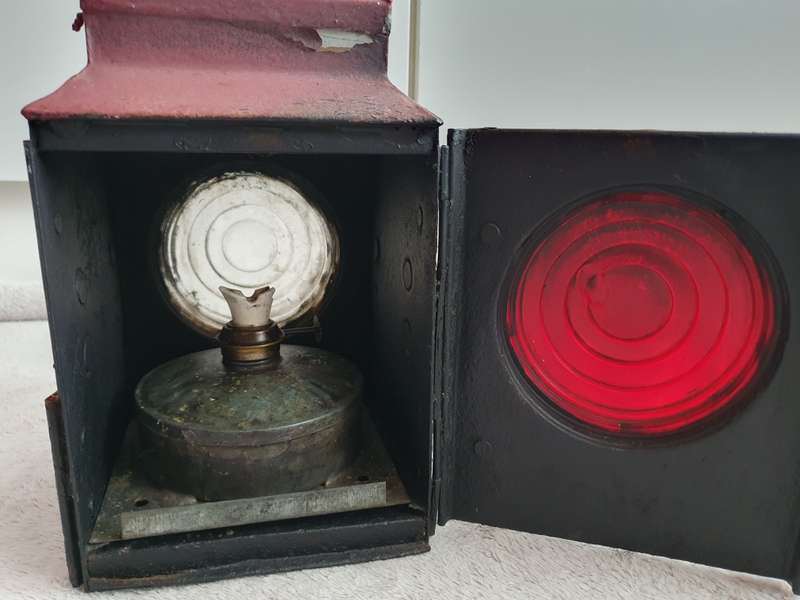 Vintage Railway SAR Train Lamp