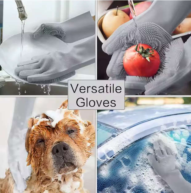 Multifunctional Silicone Gloves