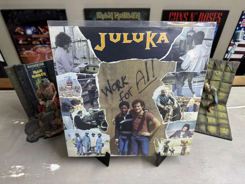 Juluka - Work for All vinyl record ( EX )