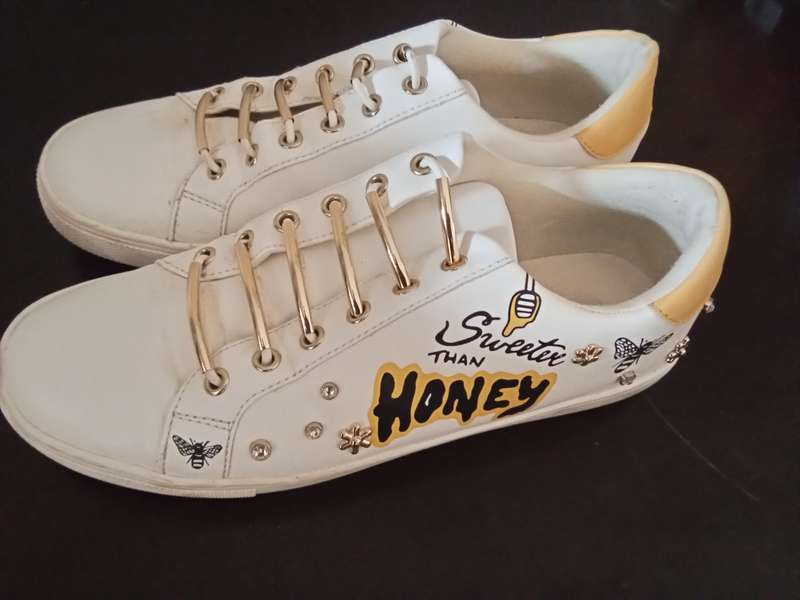 Comfortable ALDO Sweethoney trainers for women,