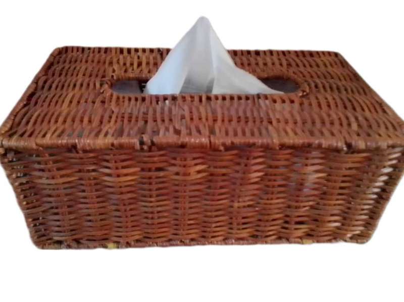 Beautiful Rattan  tissue box cover