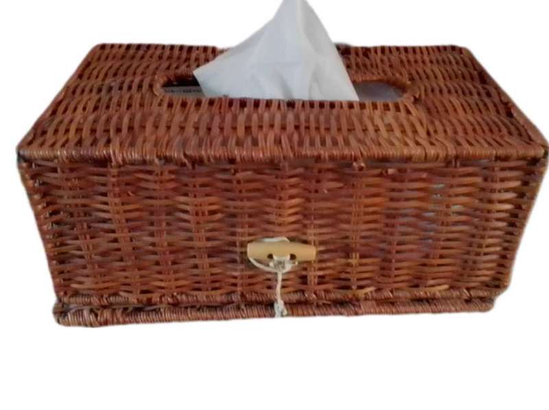 Beautiful Rattan  tissue box cover