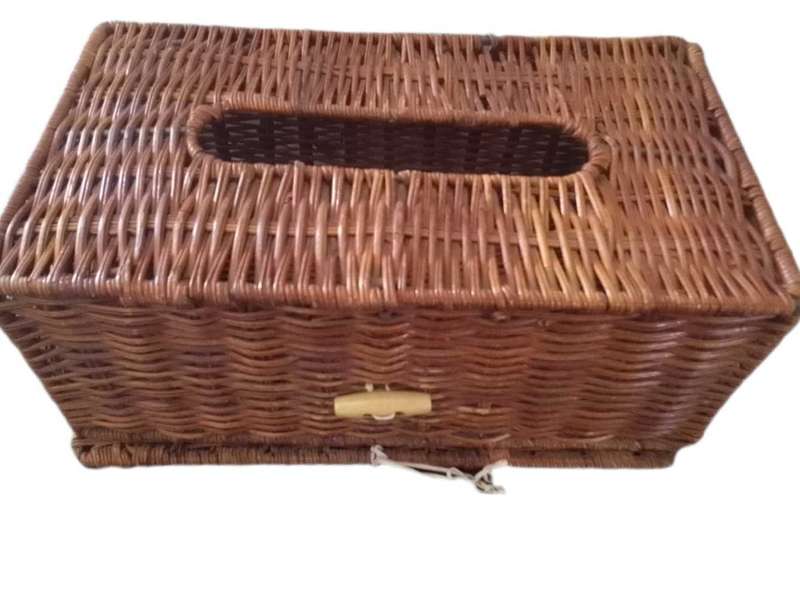Beautiful Rattan  tissue box cover