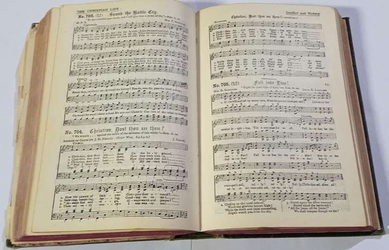 Sacred songs and solos book