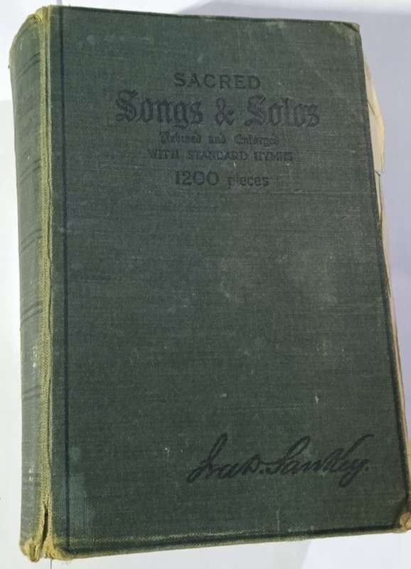 Sacred songs and solos book