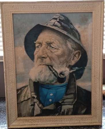 Der Alte Seebär /  The Old Seaman print