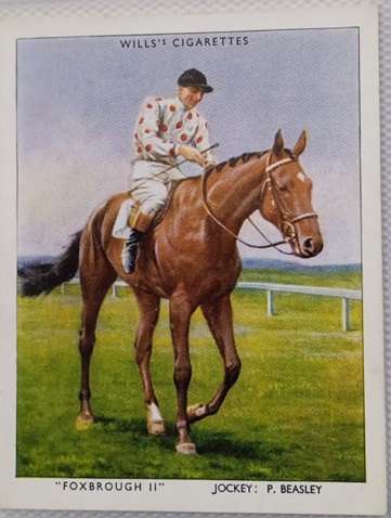 Wills Cigarette Cards: Racehorses and Jockeys 1938 Full set of 40 cards