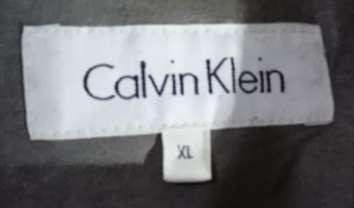 Calvin Klein Grey Wool Blend Pea Jacket Coat Size XL