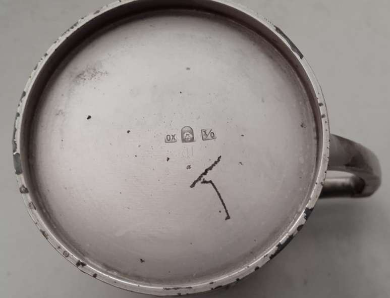 Christening cup "1914 Joe Lees"