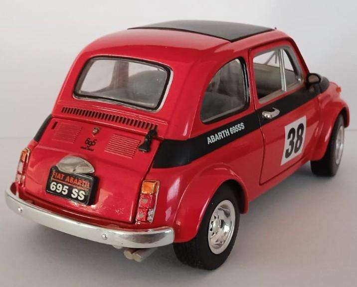 Road Signature 1963 Fiat Abarth 695SS Rally Car 1:18