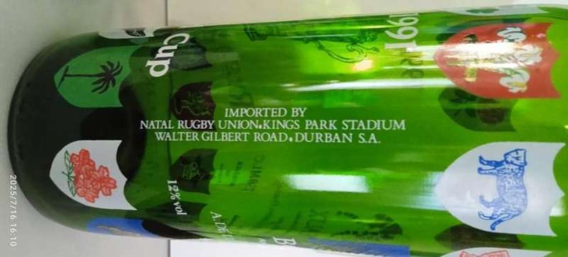 1991 Rugby World Cup Bordeaux Wine Bottles