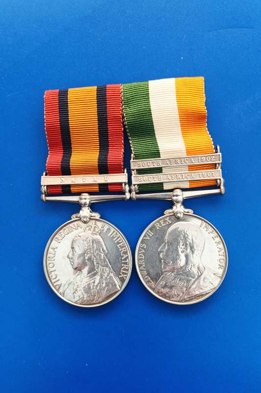 ANGLO BOER WAR - QSA + KSA - NATAL  - FULL SIZE