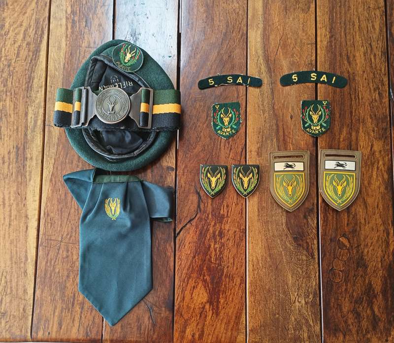 SADF - 5 SAI BN - LOT No 1