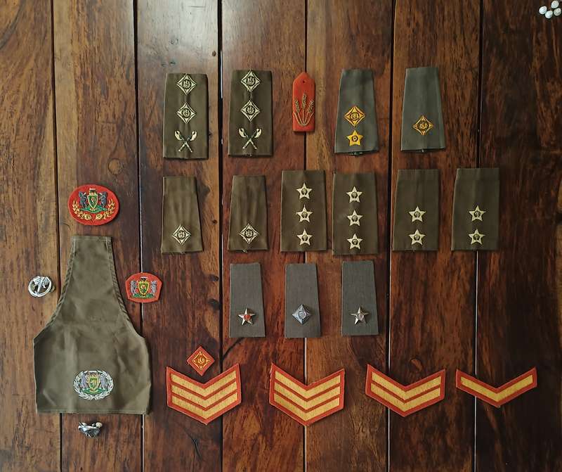 SADF - VENDA RANK LOT - ULTRA SCARCE