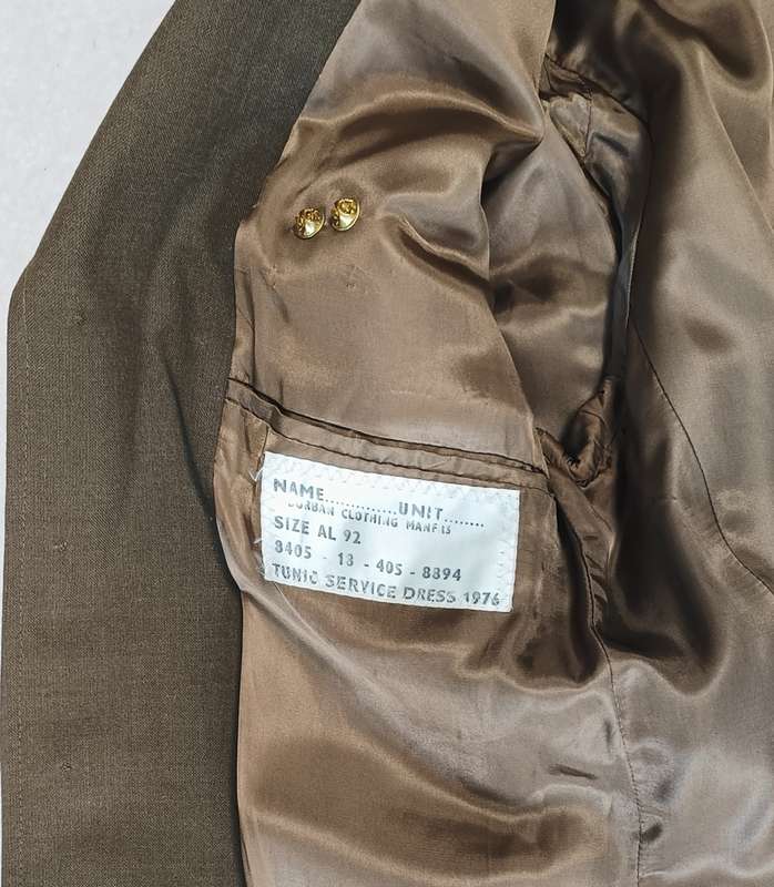 SADF - SENIOR CHAPLAINS UNIFORM - NATAL COMMAND