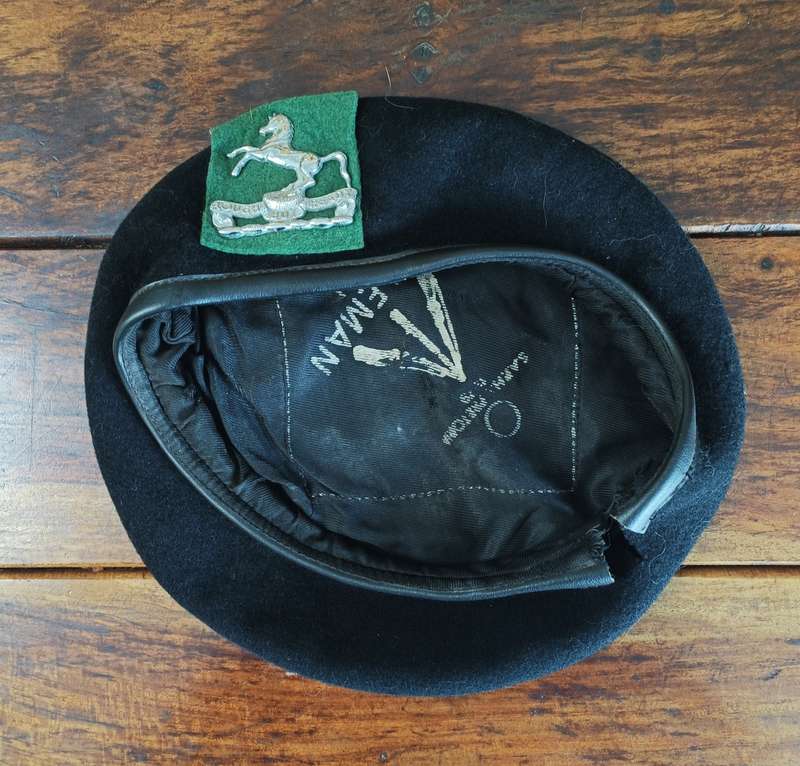 SADF - NATAL MOUNTED RIFLES - OFFICERS UNIFORM AND BERET