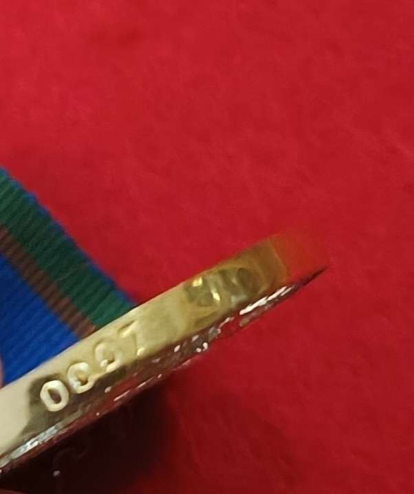 SADF - VENDA DEFENCE FORCE - DISTINQUISHED SERVICE MEDAL (GOLD) - FULL SIZE (SALE)