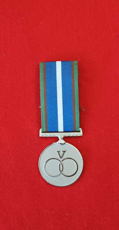 SADF - VENDA MILITARY - DISTINQUISHED SERVICE MEDAL (SILVER) - FULL SIZE (SALE)