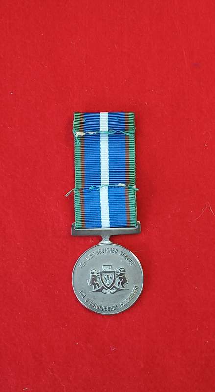 SADF - VENDA MILITARY - DISTINQUISHED SERVICE MEDAL (SILVER) - FULL SIZE (SALE)