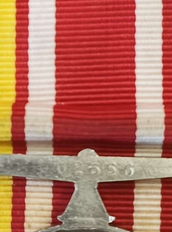 SADF - BOPHUTHATSWANA MILITARY - GSM MEDAL - FULL SIZE + MINIATURE
