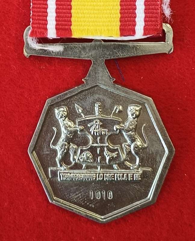 SADF - BOPHUTHATSWANA MILITARY - NKWE MEDAL - FULL SIZE + MINIATURE