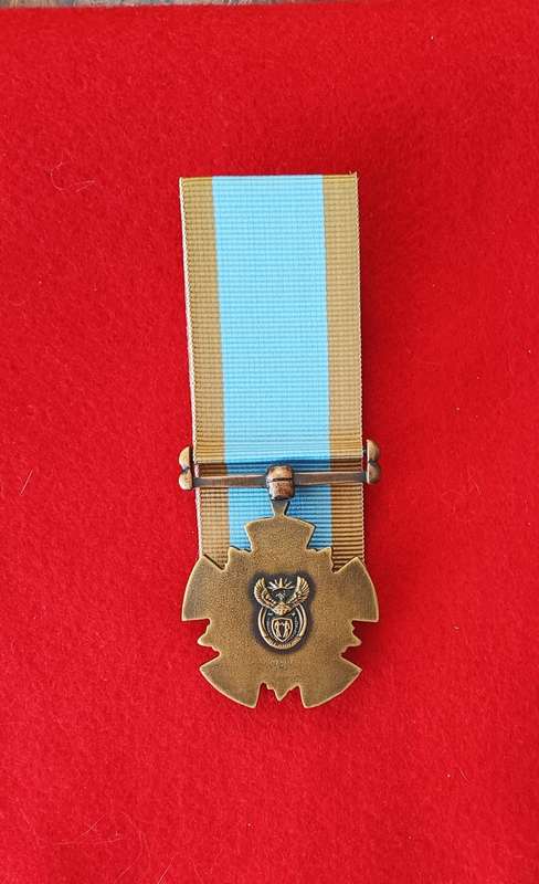 SANDF - BRONZE LEOPARD (NB) - ORIGINAL NUMBERED - FULL SIZE