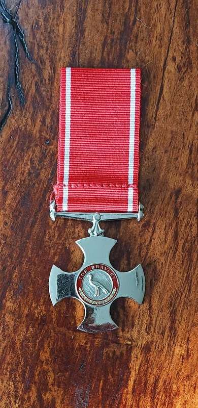 SADF - TRANSKEI DEFENCE FORCE - CROSS FOR BRAVERY (ULTRA SCARCE) - FULL SIZE