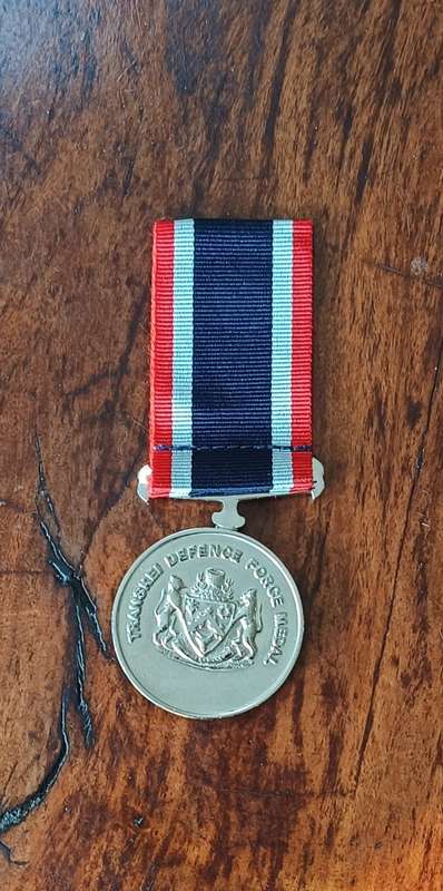 SADF - TRANSKEI DEFENCE FORCE - DEFENCE FORCE MEDAL - FULL SIZE