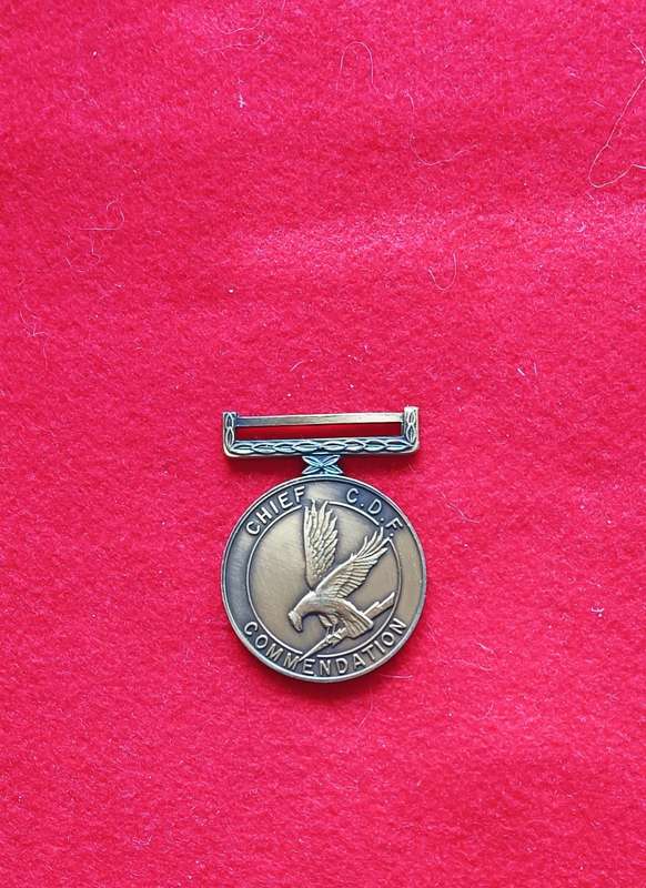 SADF - CISKEI DEFENCE FORCE - COMMENDATION MEDAL - FULL SIZE