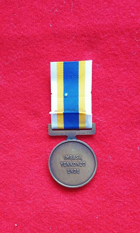 SADF - CISKEI DEFENCE FORCE - LONG SERVICE MEDAL - FULL SIZE
