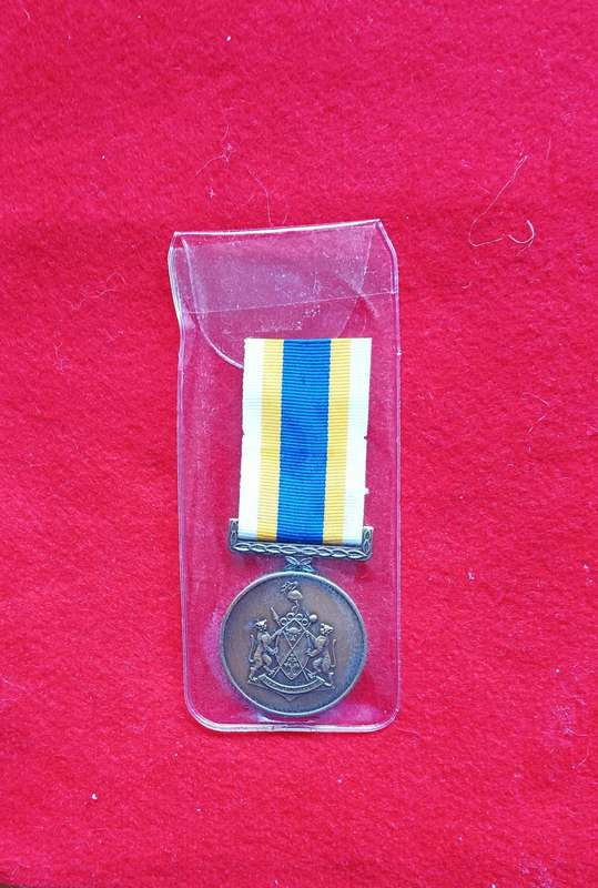 SADF - CISKEI DEFENCE FORCE - LONG SERVICE MEDAL - FULL SIZE